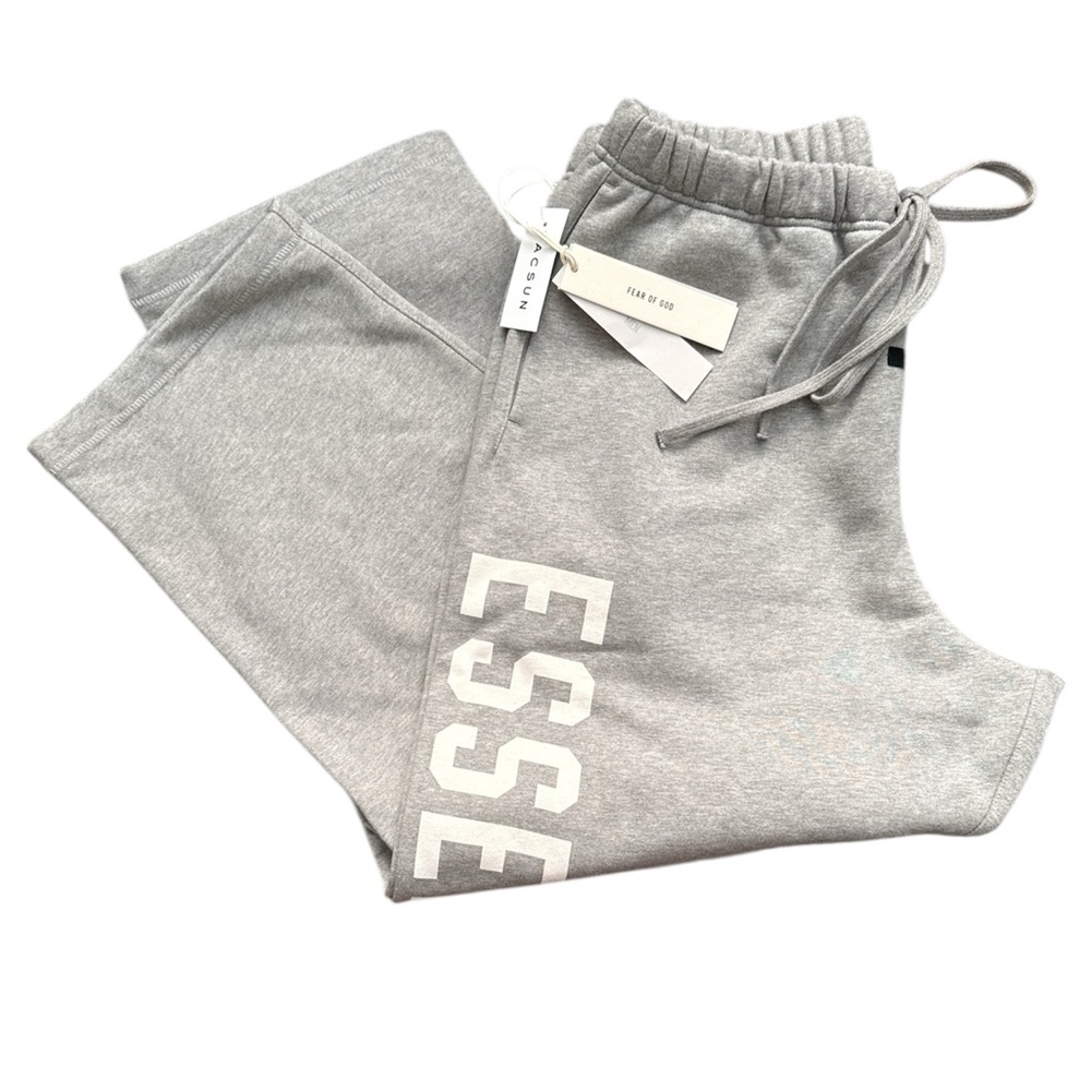Heather Grey Essentials Fear Of God Lounge Sweatpants